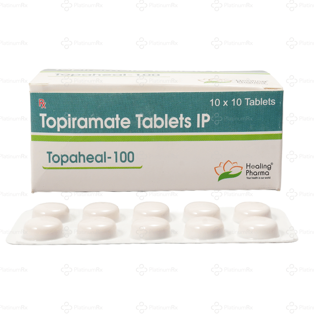 Topaheal 100mg Tablet 10s