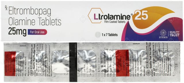 Ltrolamine 25mg Tablet 7s