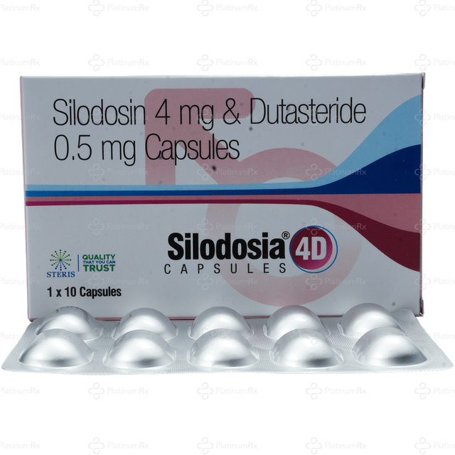 Silodosia 4D 0.5/4mg Capsule 10s