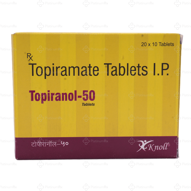 Topiranol 50mg Tablet 10s