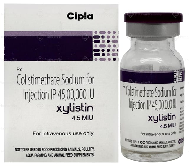 Xylistin 4.5MIU Injection 10ml