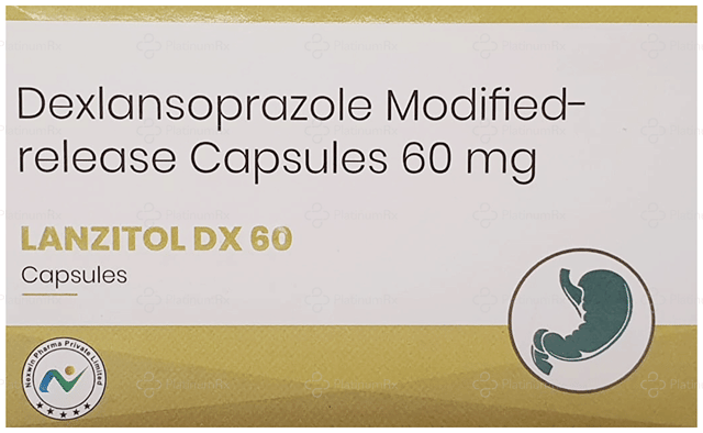 Lanzitol DX 60mg Capsule MR 10s
