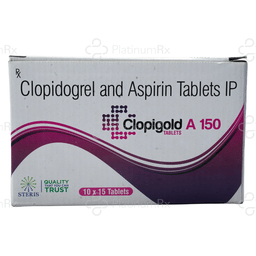 Clopigold A 150/75mg Tablet 15s