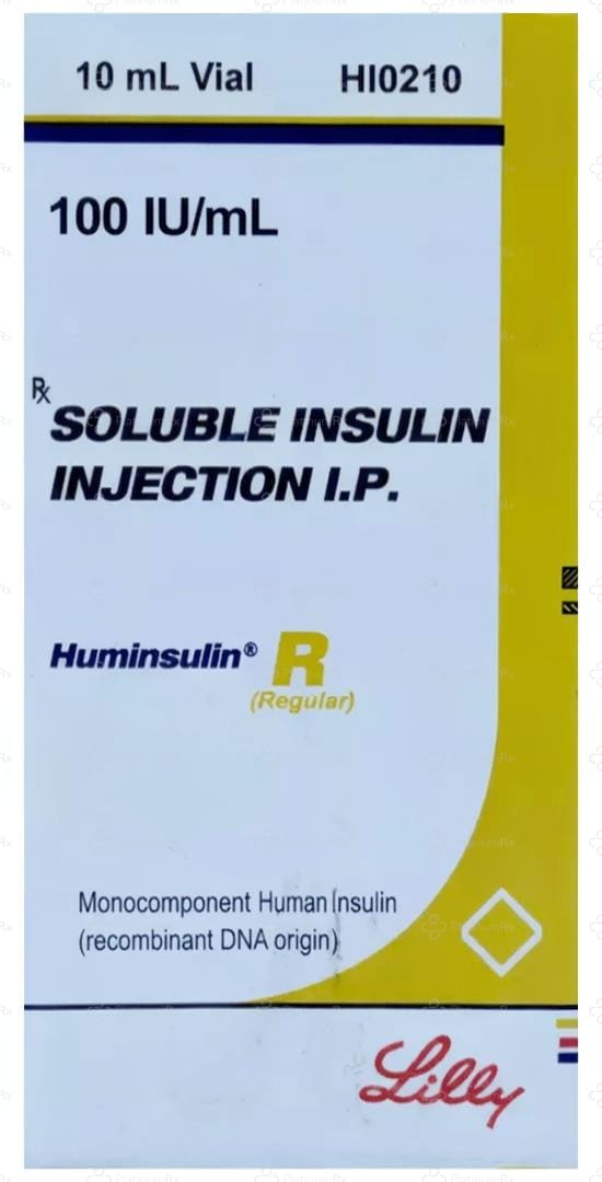 Huminsulin R (100 IU/ml) (1*10ml Vial)