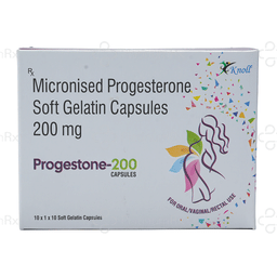 Progestone 200mg Capsule 10s