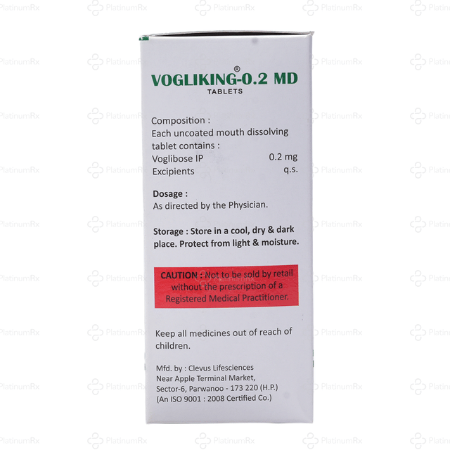 Vogliking 0.2mg Tablet MD 10s