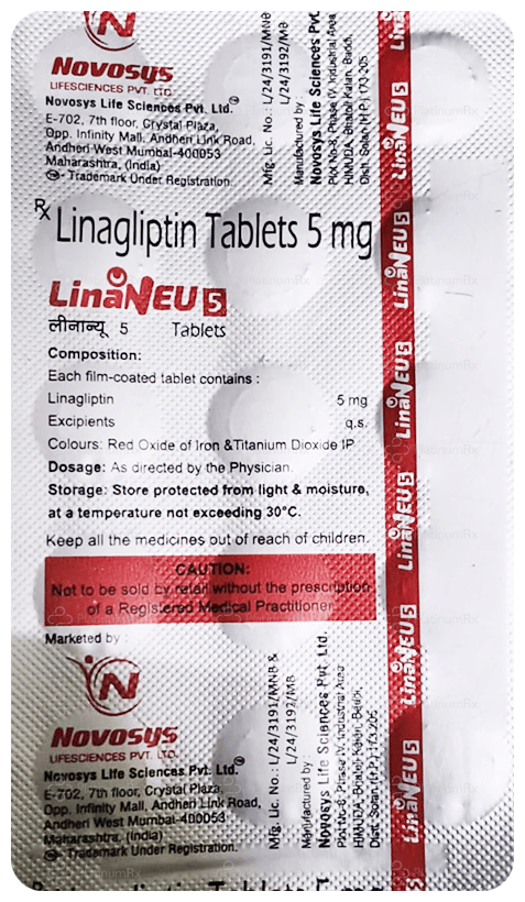 Linaneu 5mg Tablet 15s