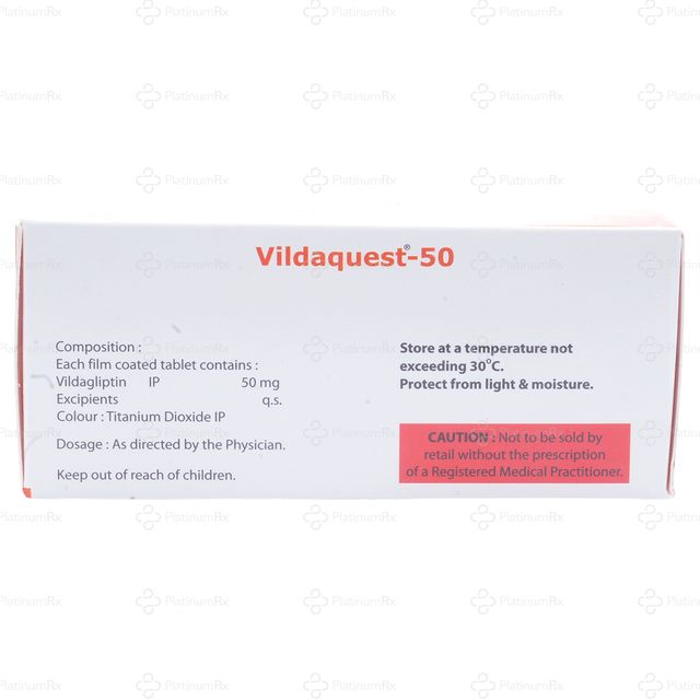 Vildaquest 50mg Tablet 10s