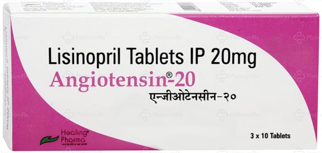 Angiotensin 20mg Tablet 10s
