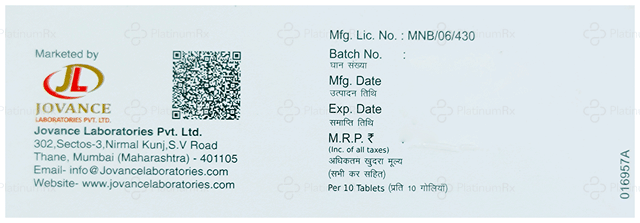 Joxtine CR 12.5mg Tablet PR 10s