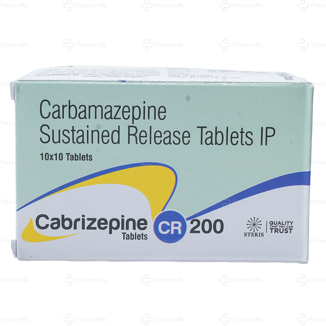 Cabrizepine CR 200mg Tablet SR 10s