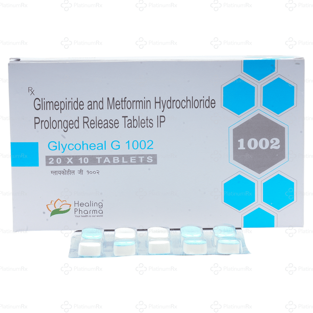 Glycoheal G 1000/2mg Tablet PR 10s