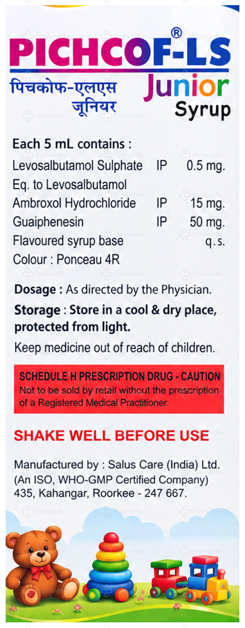 Pichcof LS Junior Syrup 60ml