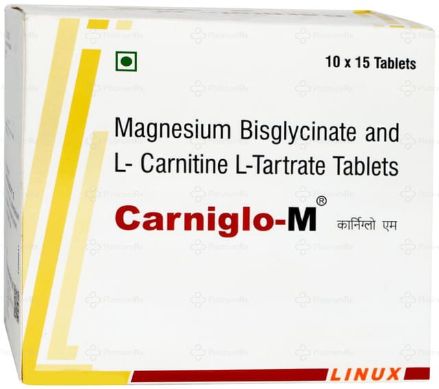 Carniglo M 500/350mg Tablet 15s