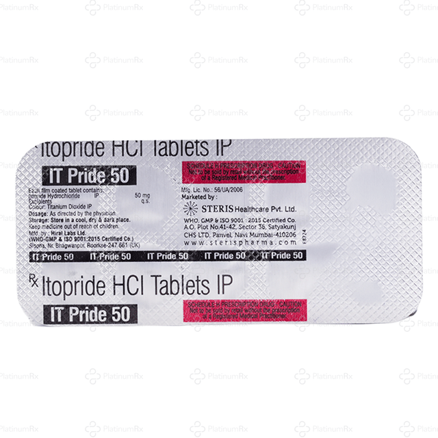 It Pride 50mg Tablet 10s