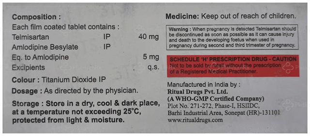 3TS AM 5/40mg Tablet 10s