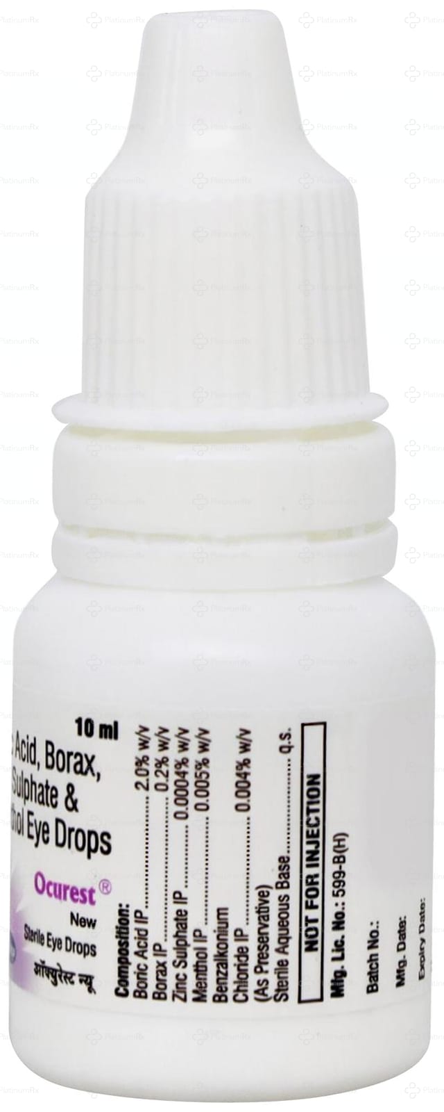 Ocurest New Sterile Eye Drop 10ml
