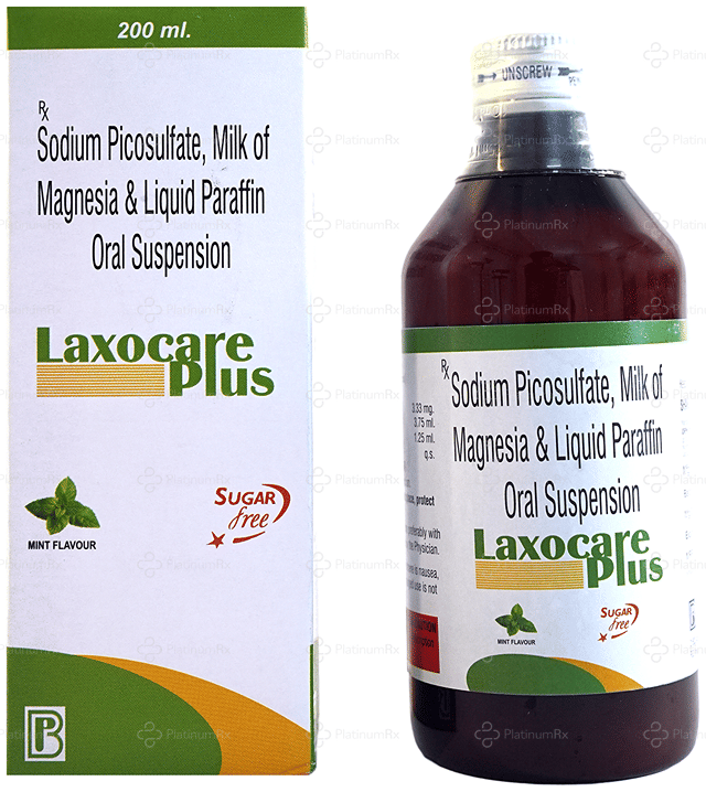 Laxocare Plus Mint Sugar Free Oral Suspension 200ml