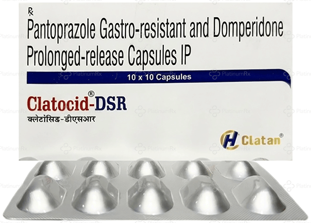 Clatocid DSR 30/40mg Capsule PR 10s