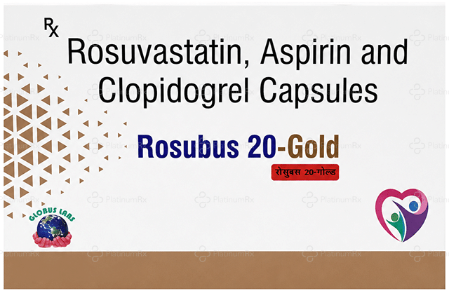 Rosubus Gold 75/75/20mg Capsule 10s