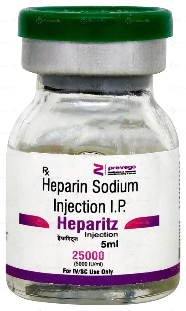 Heparitz 25000IU Injection 5ml