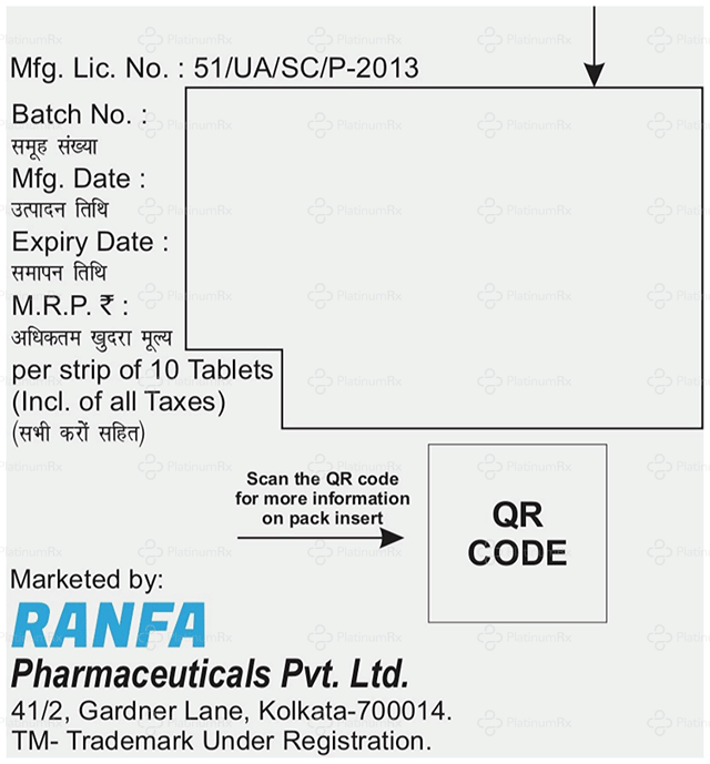Ranfadol SP 100/325/15mg Tablet 10s