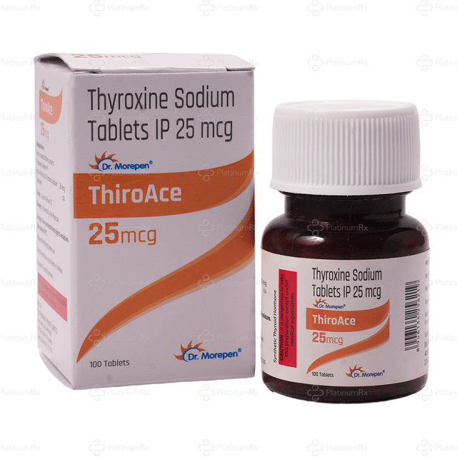 ThiroAce 25mcg Tablet 100s