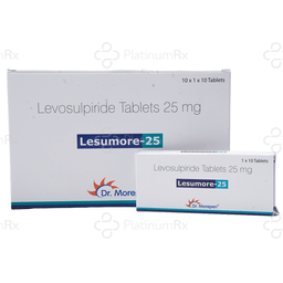 Lesumore 25mg Tablet 10s