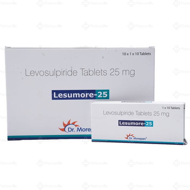 Lesumore 25mg Tablet 10s
