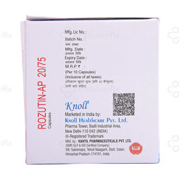 Rozutin AP 20/75mg Capsule 10s