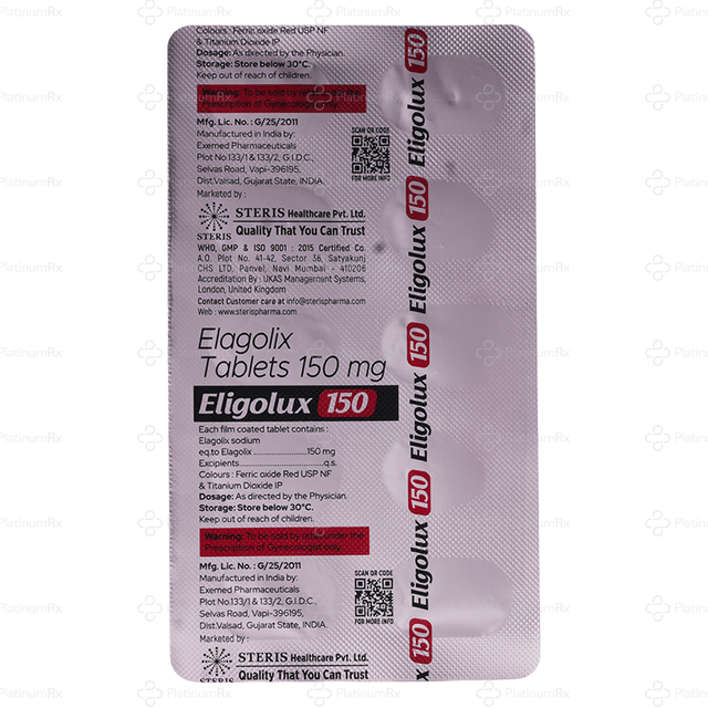 Eligolux 150mg Tablet 10s