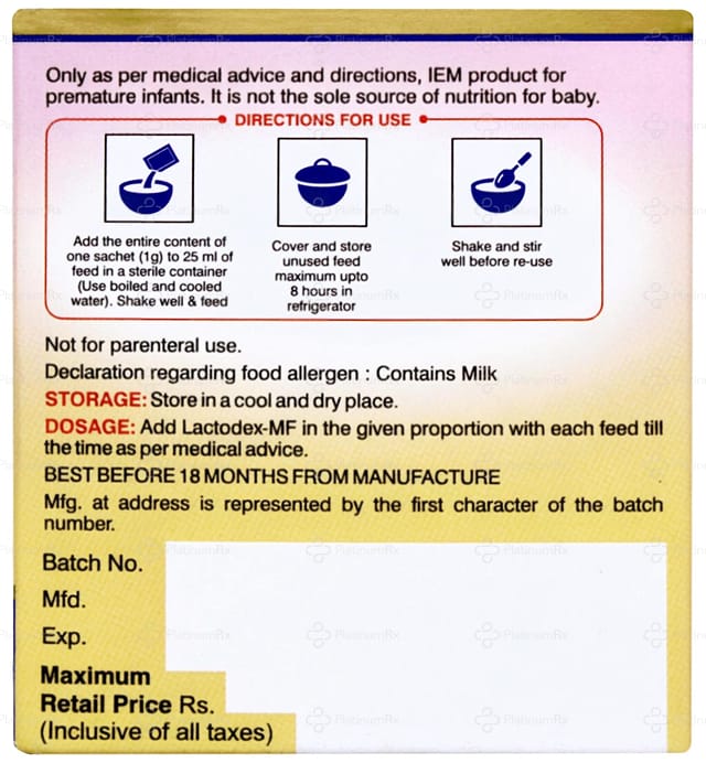 Lactodex MF Powder Sachet 1gm