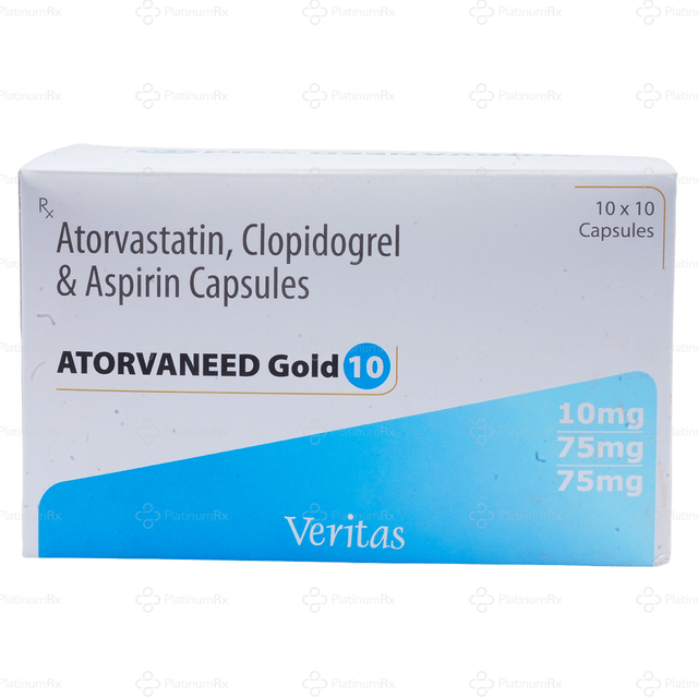 Atorvaneed Gold 10mg Capsule 10s