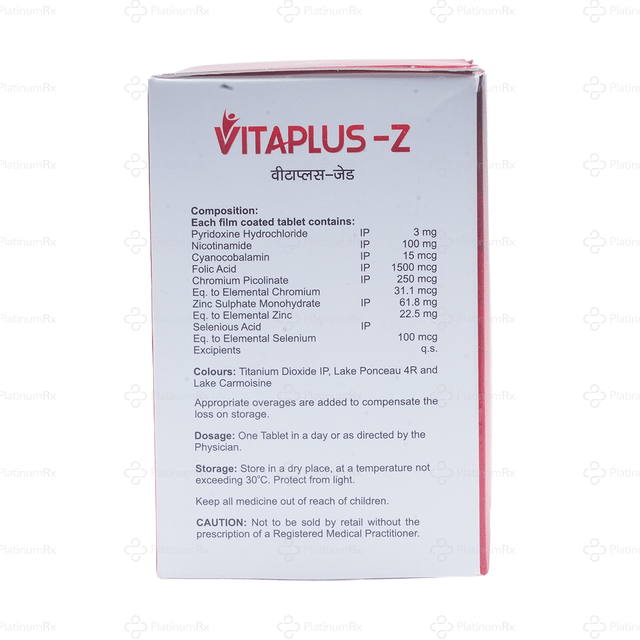 Vitaplus Z Tablet 10s