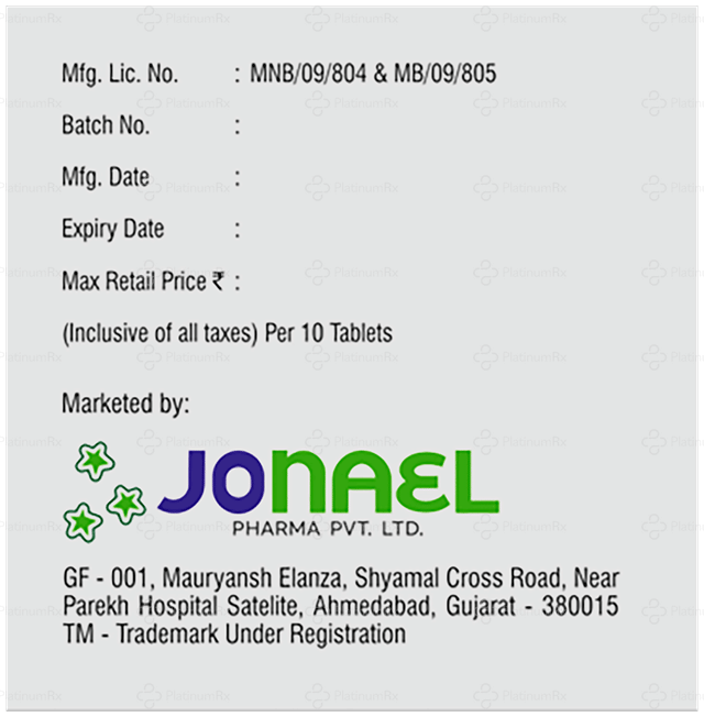 Metopul 3D 12.5/47.5/40mg Tablet ER 10s