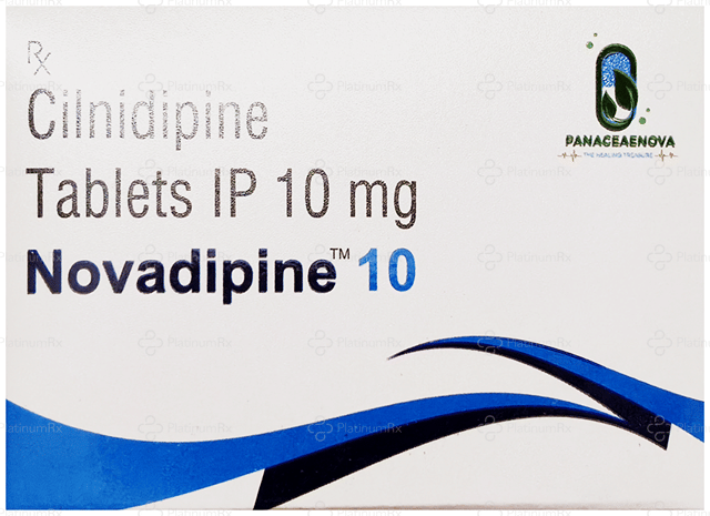 Novadipine 10mg Tablet 15s