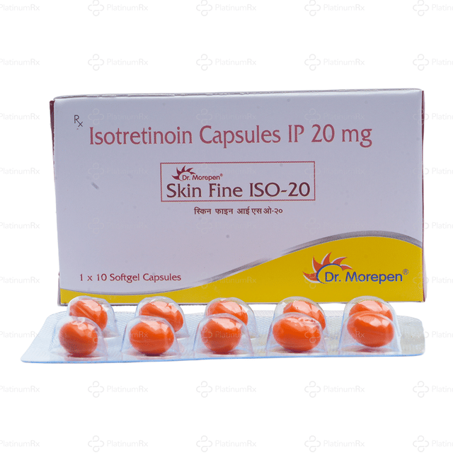 Skin Fine ISO 20mg Capsule 10s