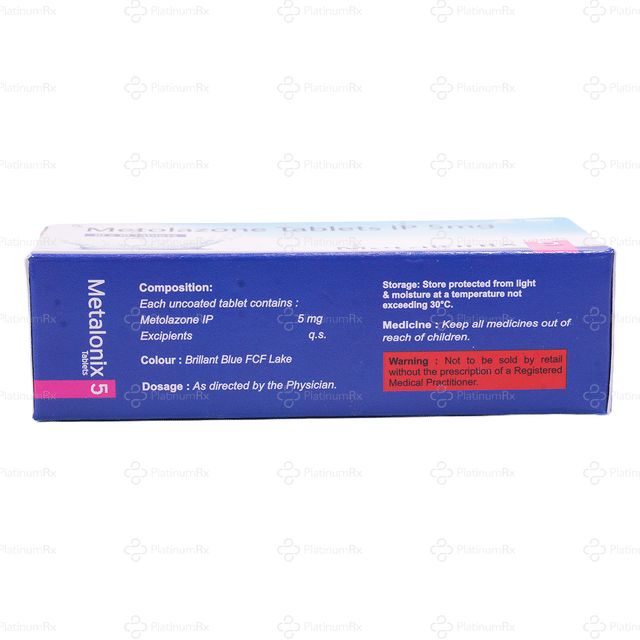 Metalonix 5mg Tablet 10s