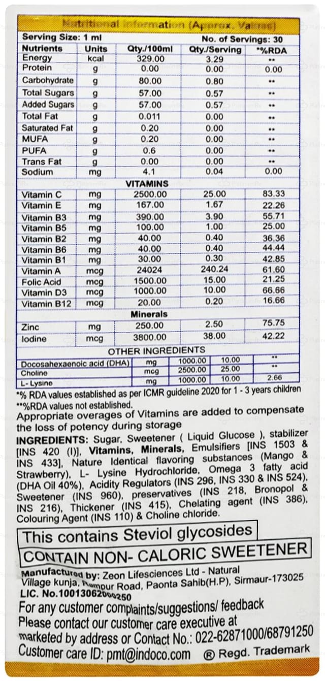 Oh D3 Plus Drop 30ml