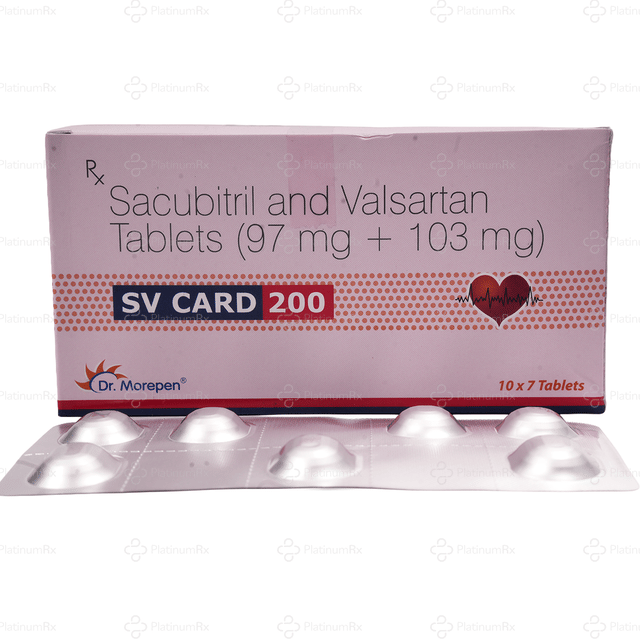 SV Card 200mg Tablet 7s