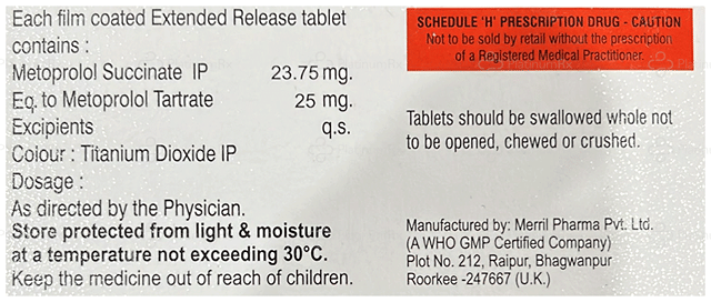 Metwire 23.75mg Tablet ER 10s