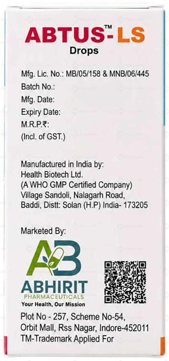 Abtus LS Strawberry Oral Drop 15ml