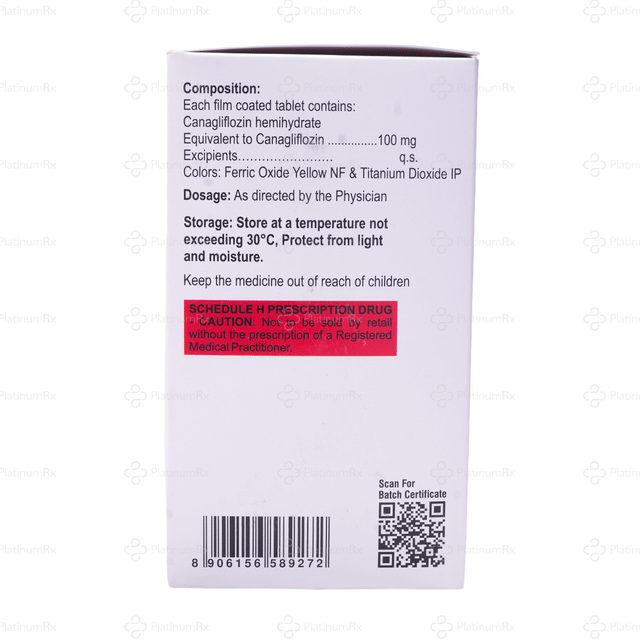 Canasmart 100mg Tablet 10s