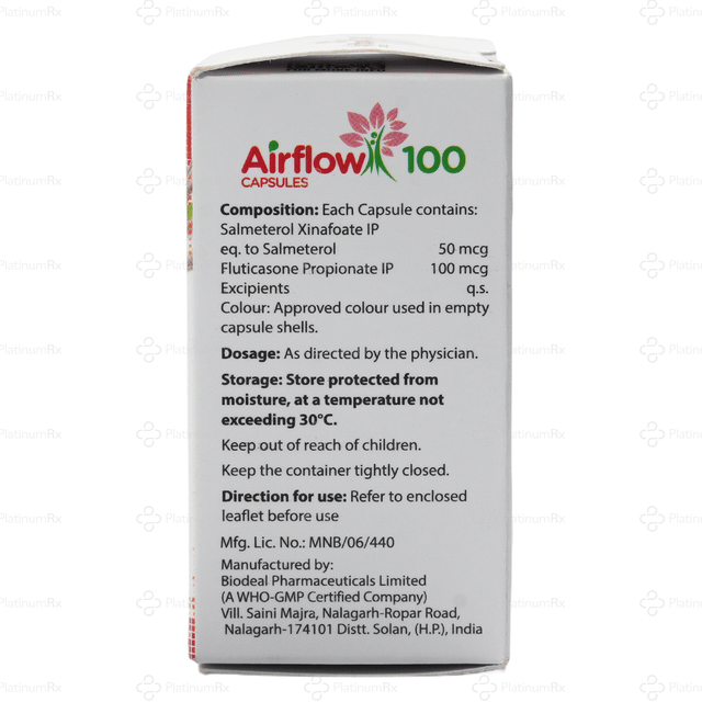 Airflow 100/50mcg Capsule 30s
