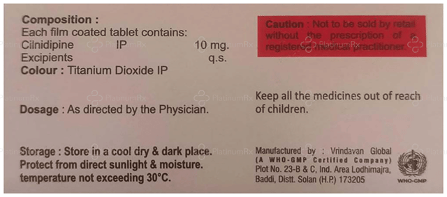 Cdvas 10mg Tablet 10s
