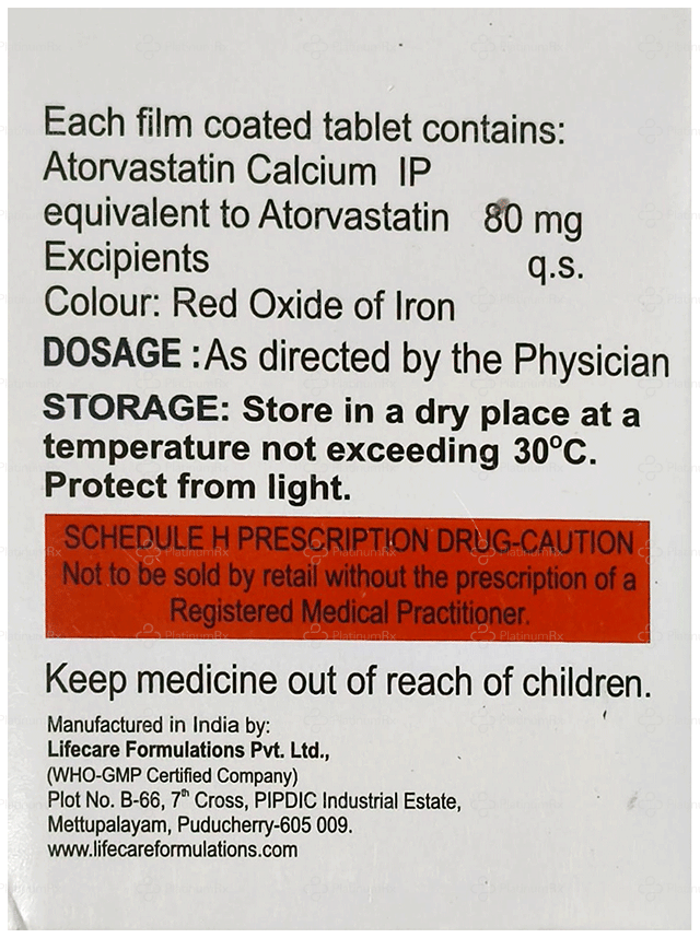 Pritorva 80mg Tablet 15s