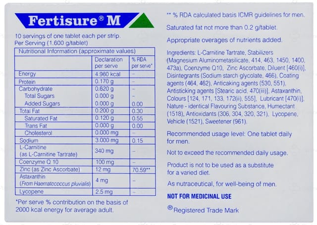 Fertisure M Tablet 10s