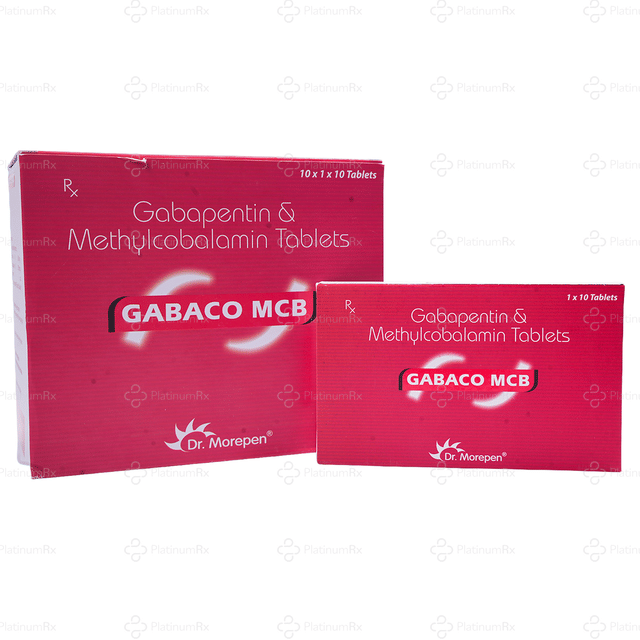 Gabaco MCB 300/500mcg Tablet 10s