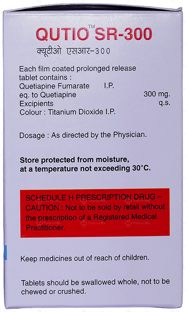 Qutio SR 300mg Tablet PR 10s