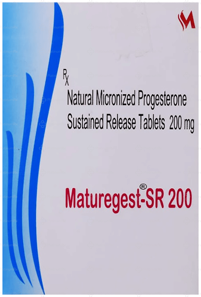 Maturegest 200mg Tablet SR 10s